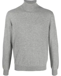 Corneliani Kaschmirpullover mit Rollkragen Grau