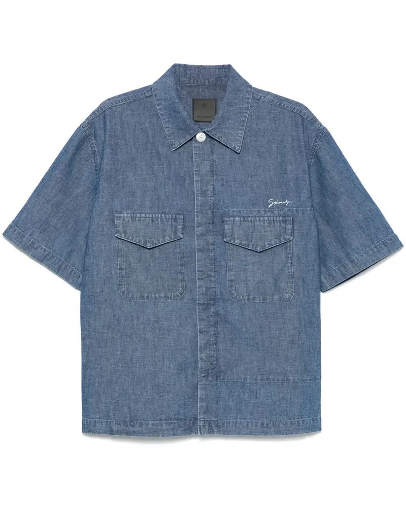 Givenchy Klassisches Jeanshemd - Blau Blau