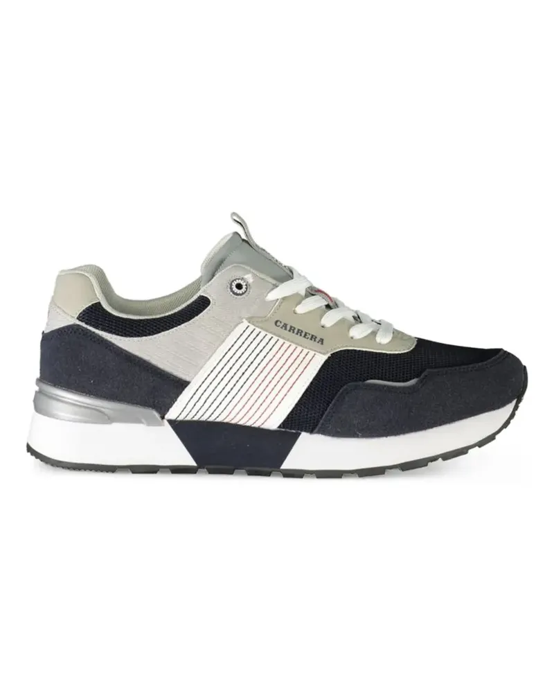 Carrera Mesh-Sneakers mit Wildledereinsätzen - Blau Blau