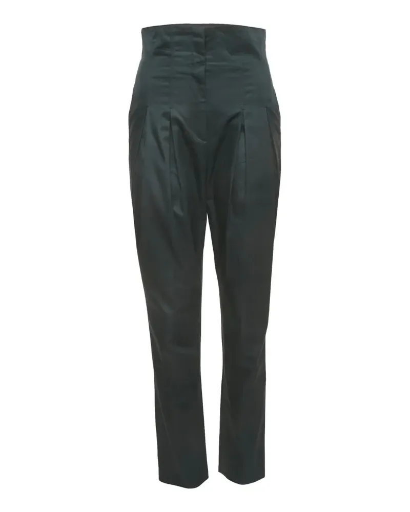 Giambattista Valli pleated high-waisted trousers - Grün Grün