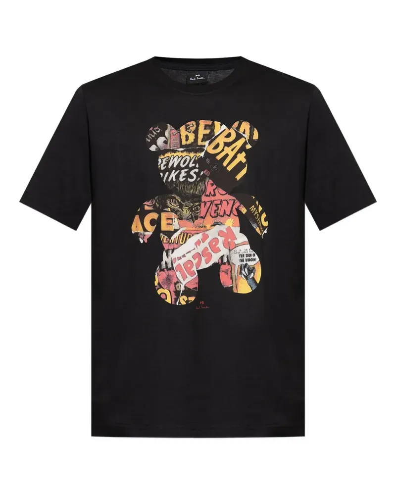 Paul Smith T-Shirt mit grafischem Print - Schwarz Schwarz