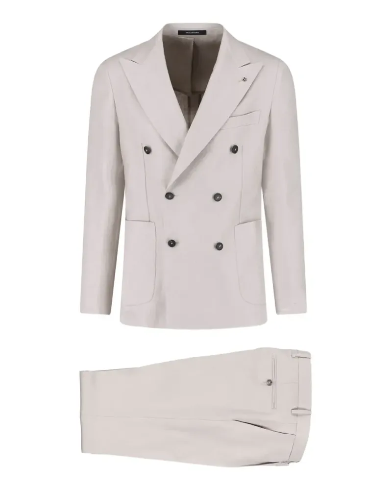 Tagliatore double-breasted suit - Grau Grau