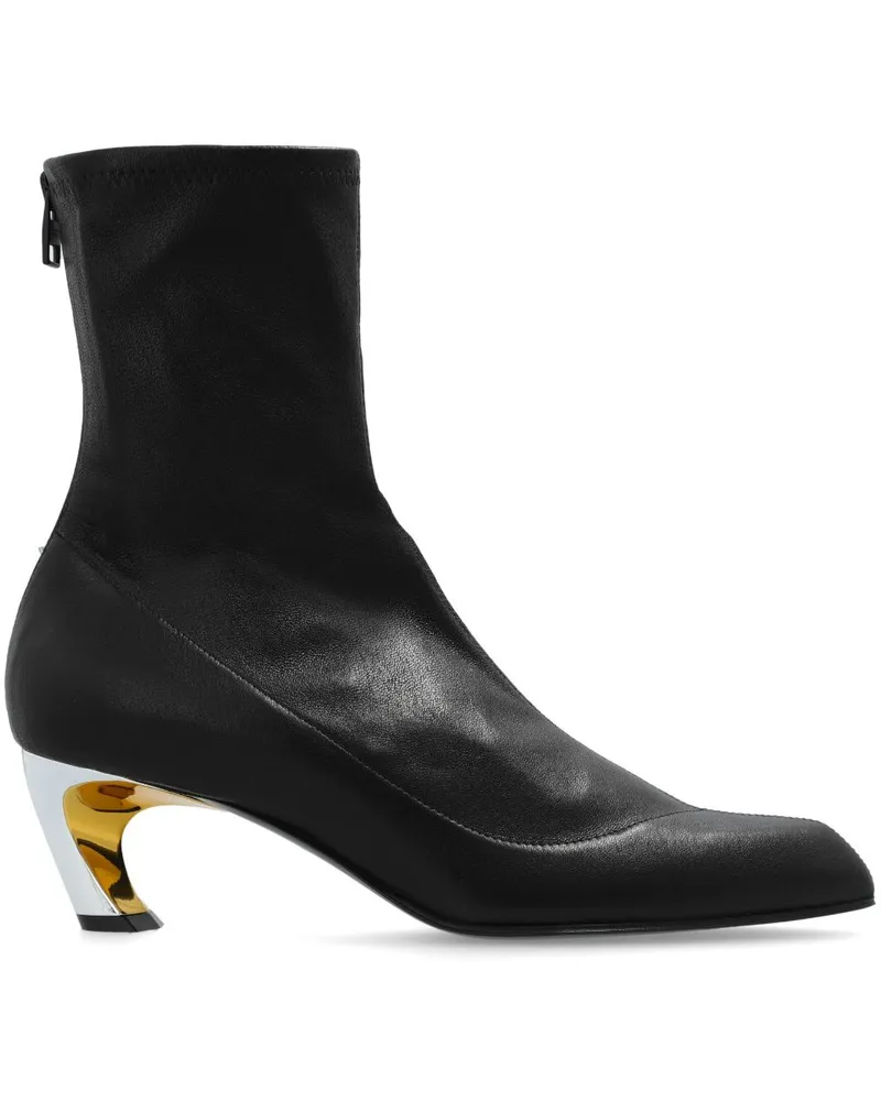 Alexander McQueen Armadillo Stiefel 55mm Schwarz