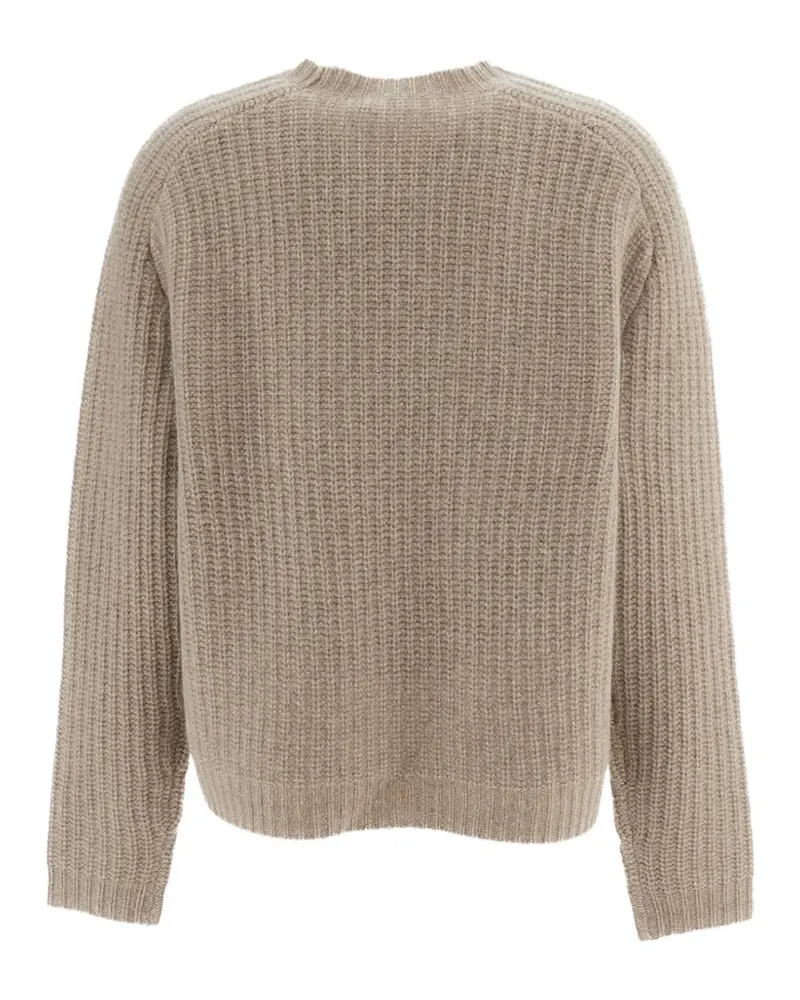 arch4 Nisha ribbed-knit cashmere sweater - Nude Nude