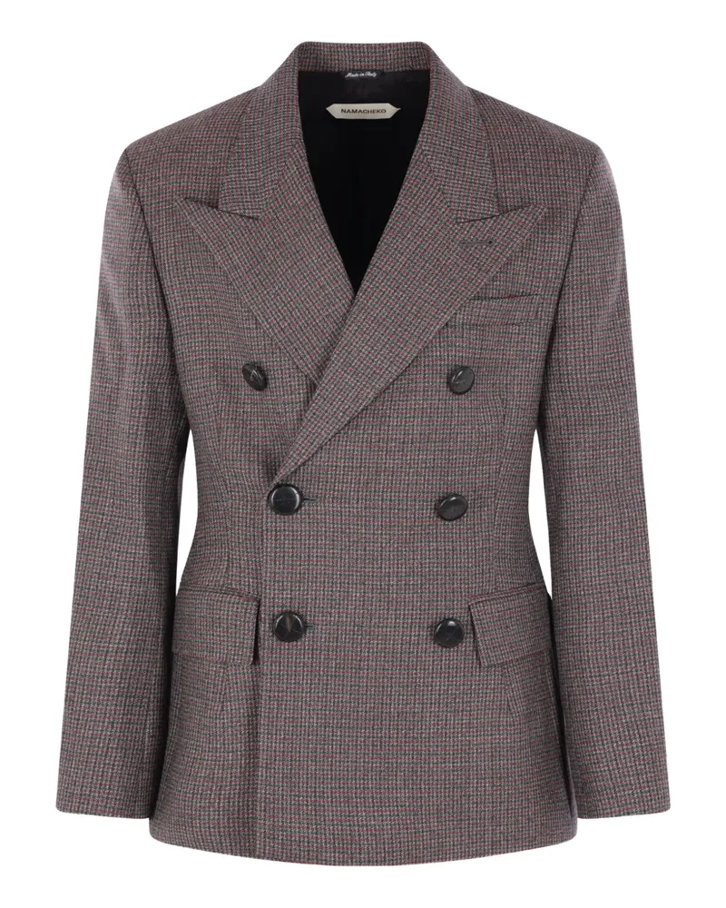 Namacheko Attila double-breasted blazer - Grau Grau