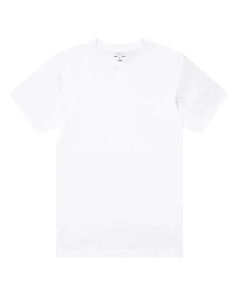 Sunspel Riviera crew-neck T-shirt - Weiß Weiß