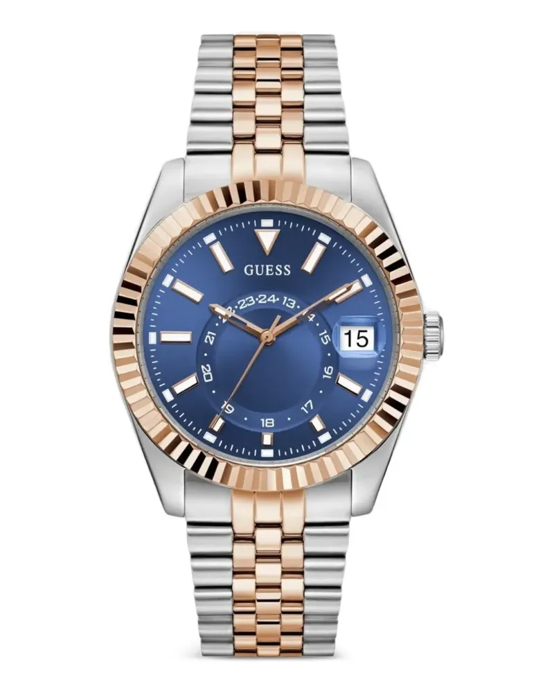 Guess Jaden 2-Tone Multi-Funktions-Datumsuhr - Blau Blau
