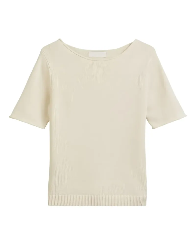 Marc O'Polo Kurzärmeliger Pullover - Nude Nude