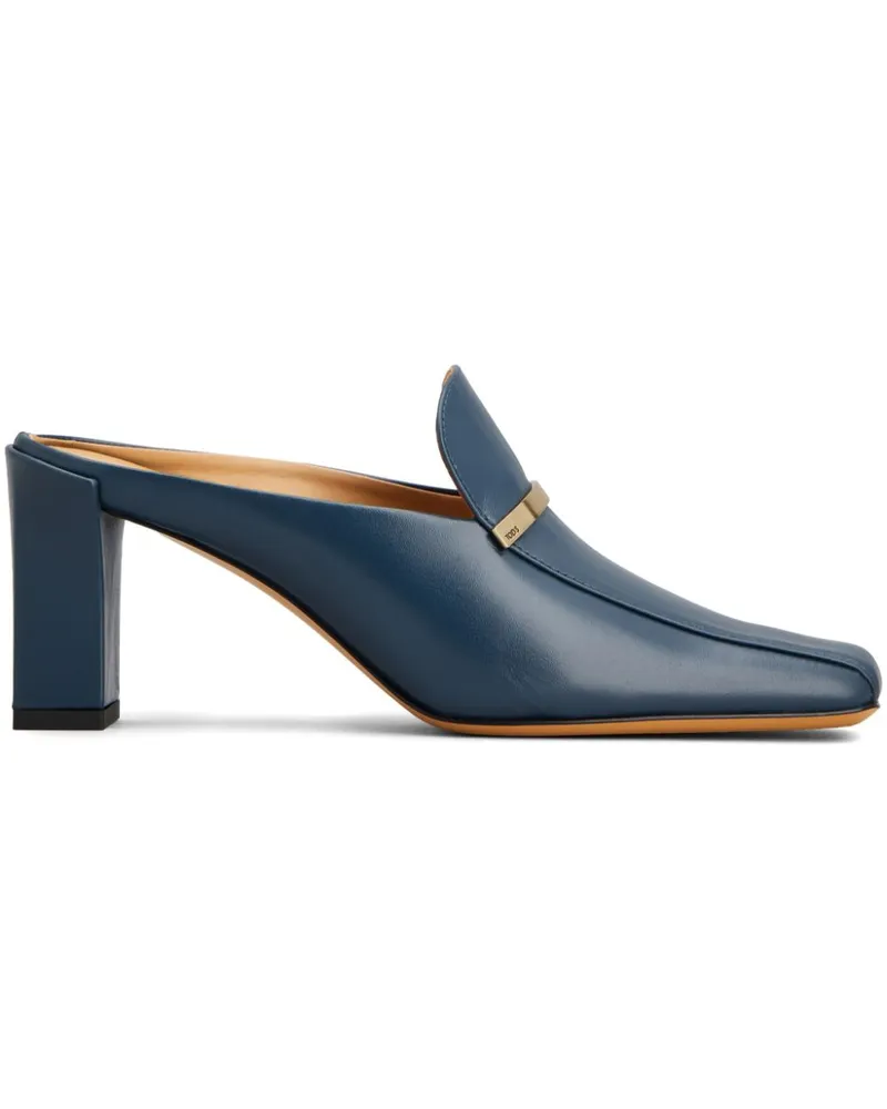 TOD'S Cuoio Mules - Blau Blau