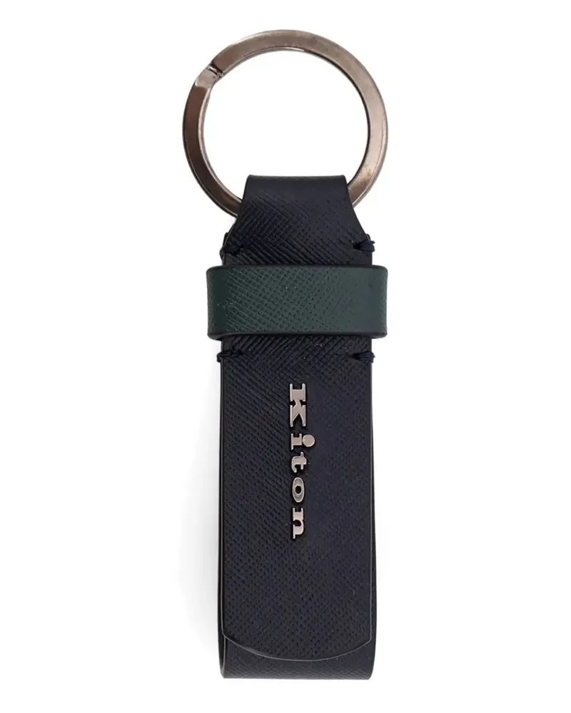 Kiton Ciro Pone Schlüsselanhänger - Blau Blau