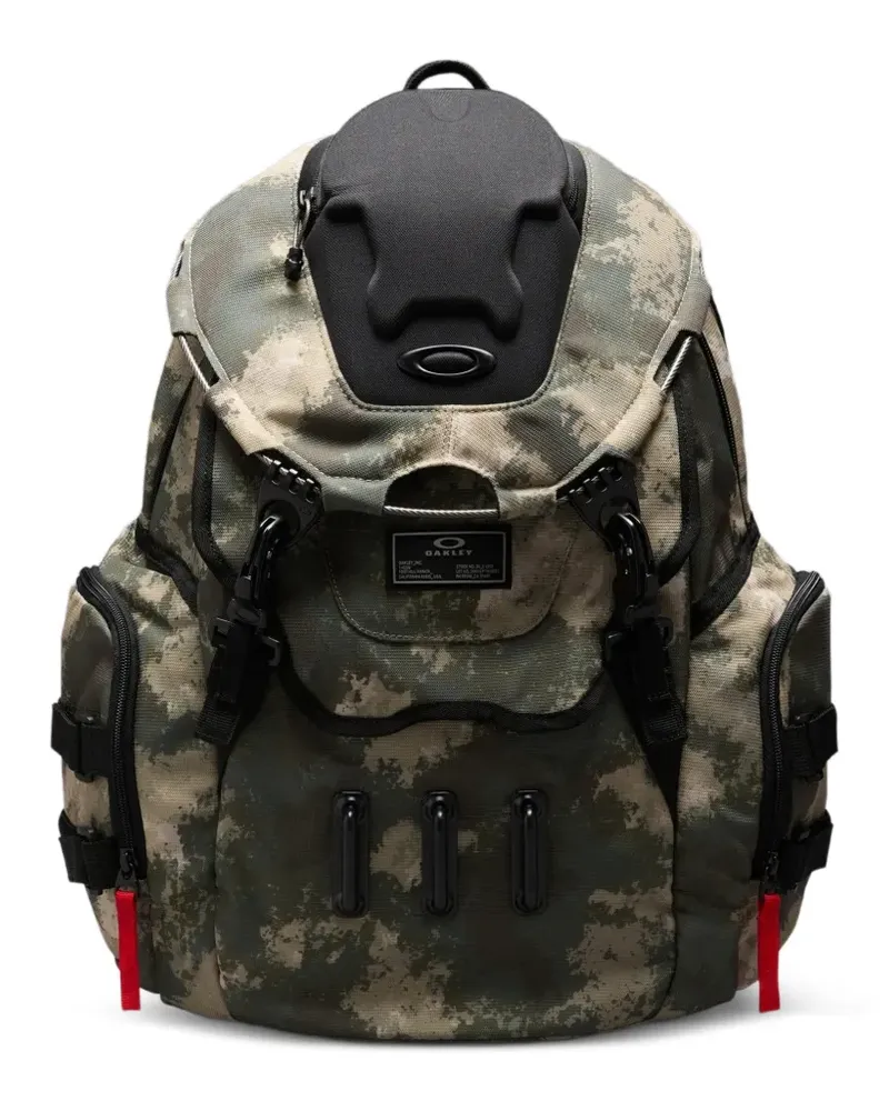 Oakley Bathroom Sink Rucksack mit Camouflage-Print - Grün Grün