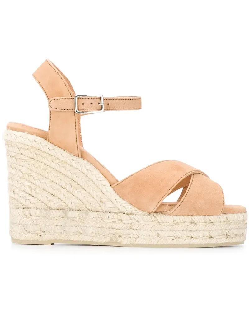 Castañer Blaudell' Wedge-Espadrilles - Nude Nude