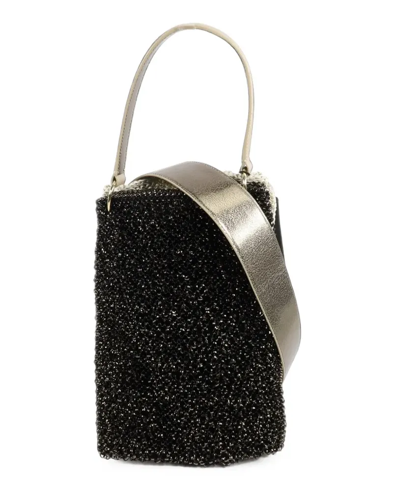 ANTEPRIMA woven shoulder bag - Schwarz Schwarz