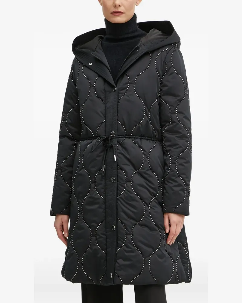 Guess quilted studded jacket - Schwarz Schwarz
