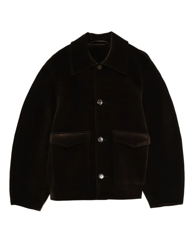 Séfr Geknöpfte Jacke - Braun Braun