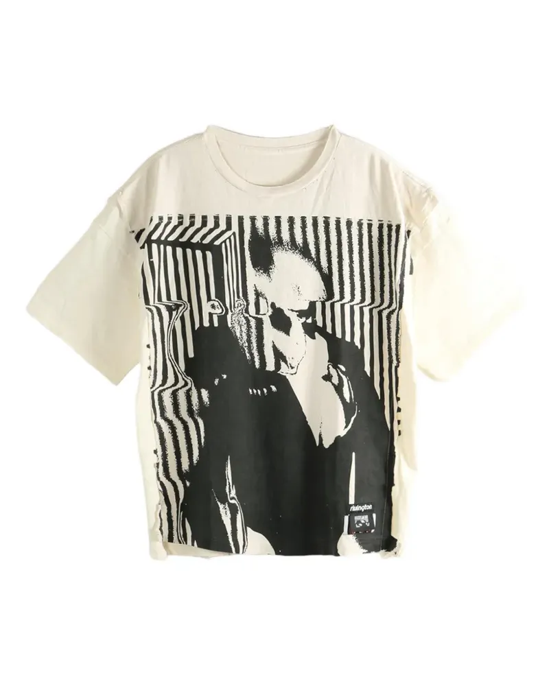 RRR123 Moda Apocrypha Quad Tee graphic-print T-shirt - Weiß Weiß