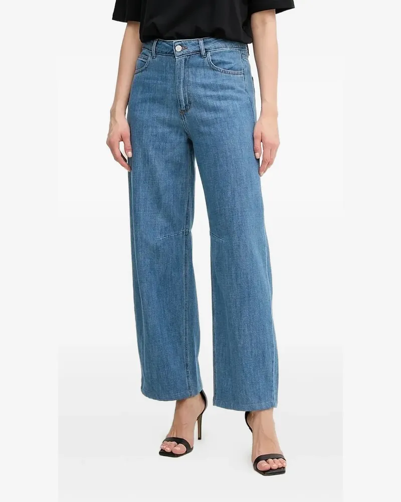 Silvian Heach Jeans mit Gürtel - Blau Blau