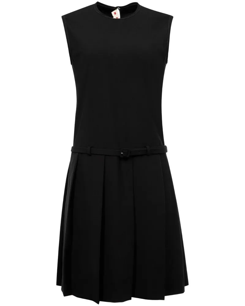 Marni Ärmelloses Kleid - Schwarz Schwarz