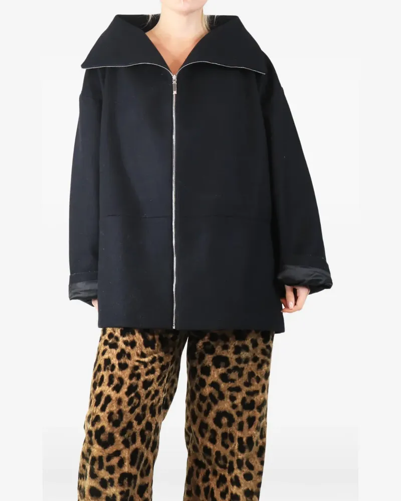 Totême Jacke mit Reißverschluss - Schwarz Schwarz