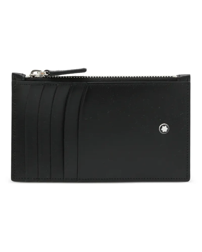 Montblanc Portemonnaie mit Reißverschluss - Schwarz Schwarz