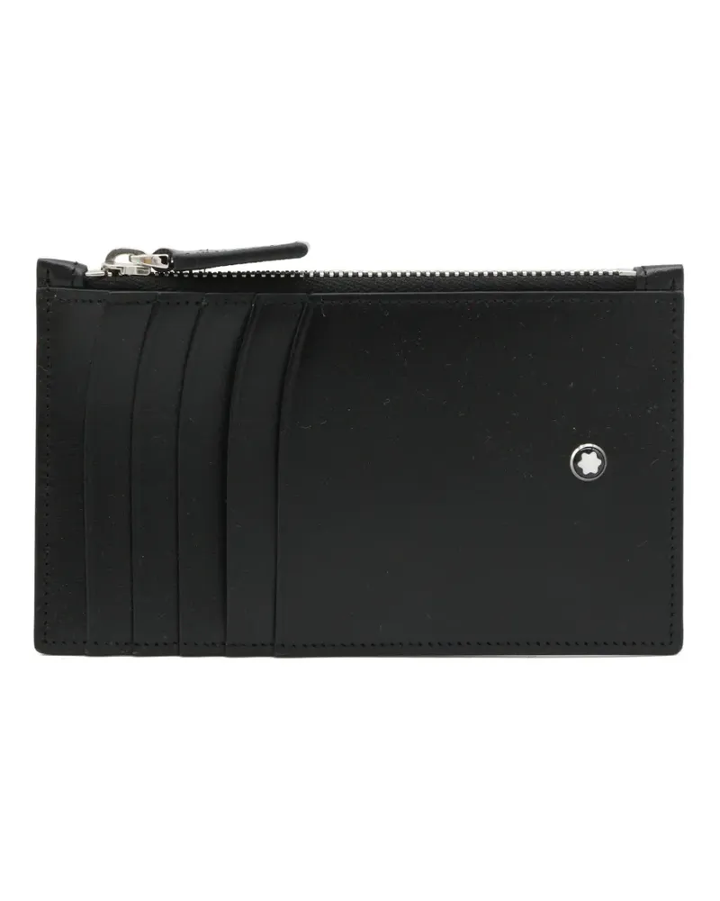 Montblanc Portemonnaie mit Reißverschluss - Schwarz Schwarz