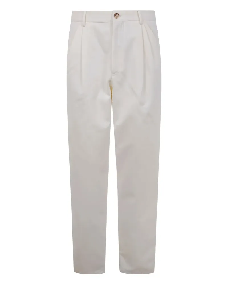 Brunello Cucinelli Hose mit Bundfalten - Nude Nude
