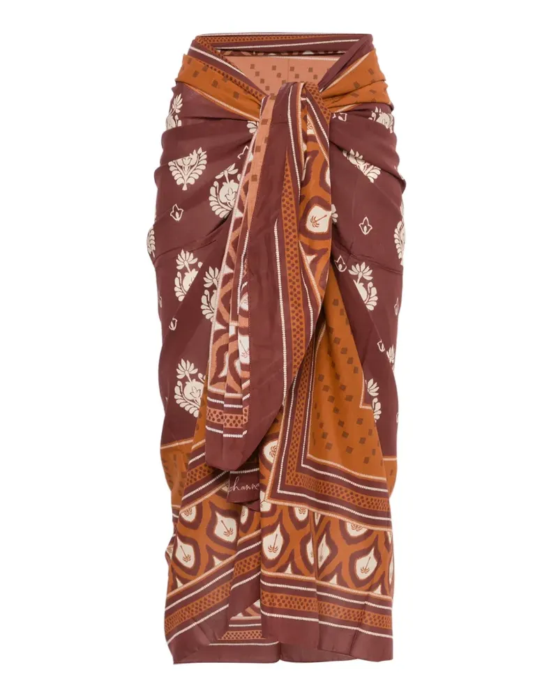 Johanna Ortiz Spirit Of The Rider pareo - Rot Rot