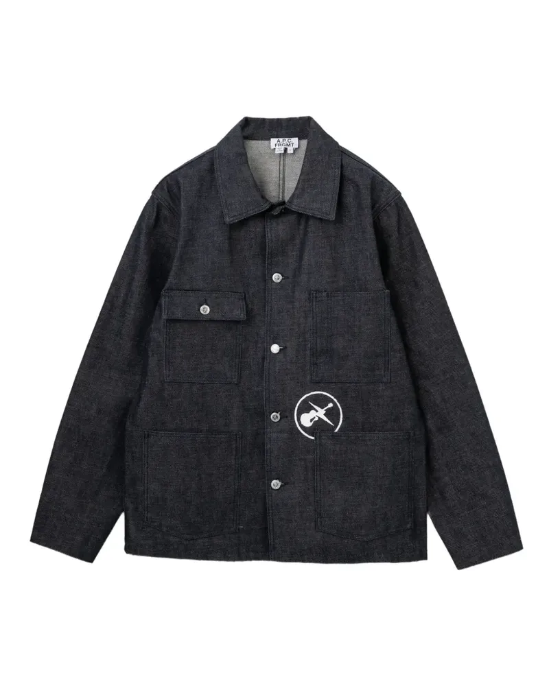 A.P.C. Grand Jack Jacke - Blau Blau