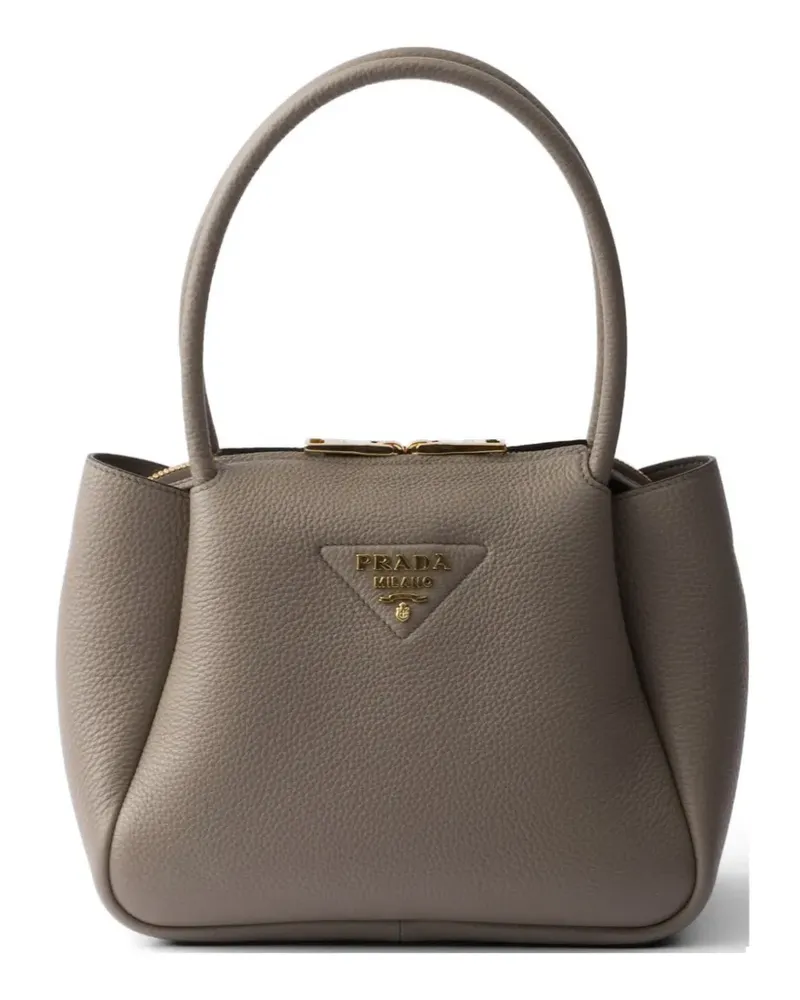 Prada small leather handbag - Grau Grau