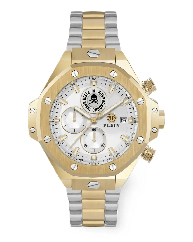 Philipp Plein Plein Chrono Royal Armbanduhr 46mm - Gold Gold