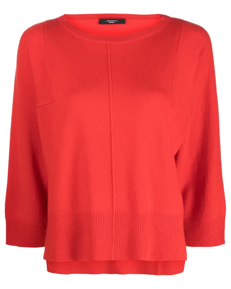 Max Mara Janice Oberteil aus Kaschmir - Rot Rot