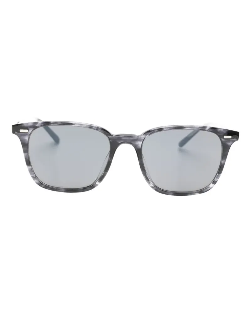 Oliver Peoples Laedin Sonnenbrille mit eckigem Gestell - Grau Grau
