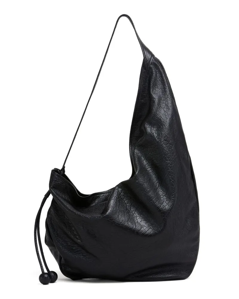 Marni Schultertasche aus Leder - Schwarz Schwarz