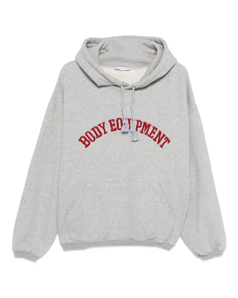 1989 STUDIO Hoodie mit Slogan-Stickerei - Grau Grau