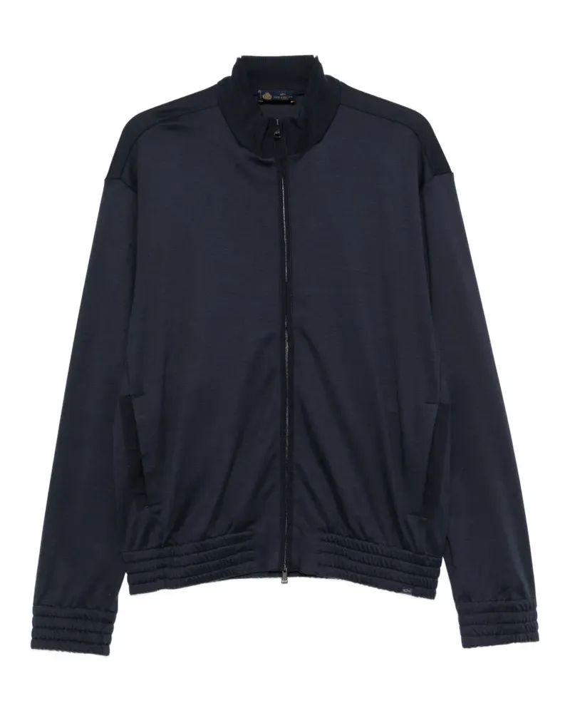 Paul & Shark zip-up high-neck sweatshirt - Blau Blau
