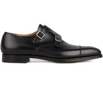 Loafer mit Schnallen - Schwarz