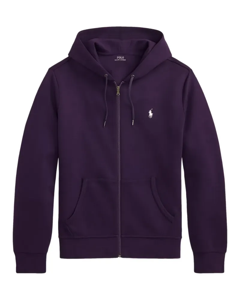 Ralph Lauren double-knit full-zip hoodie - Violett Violett
