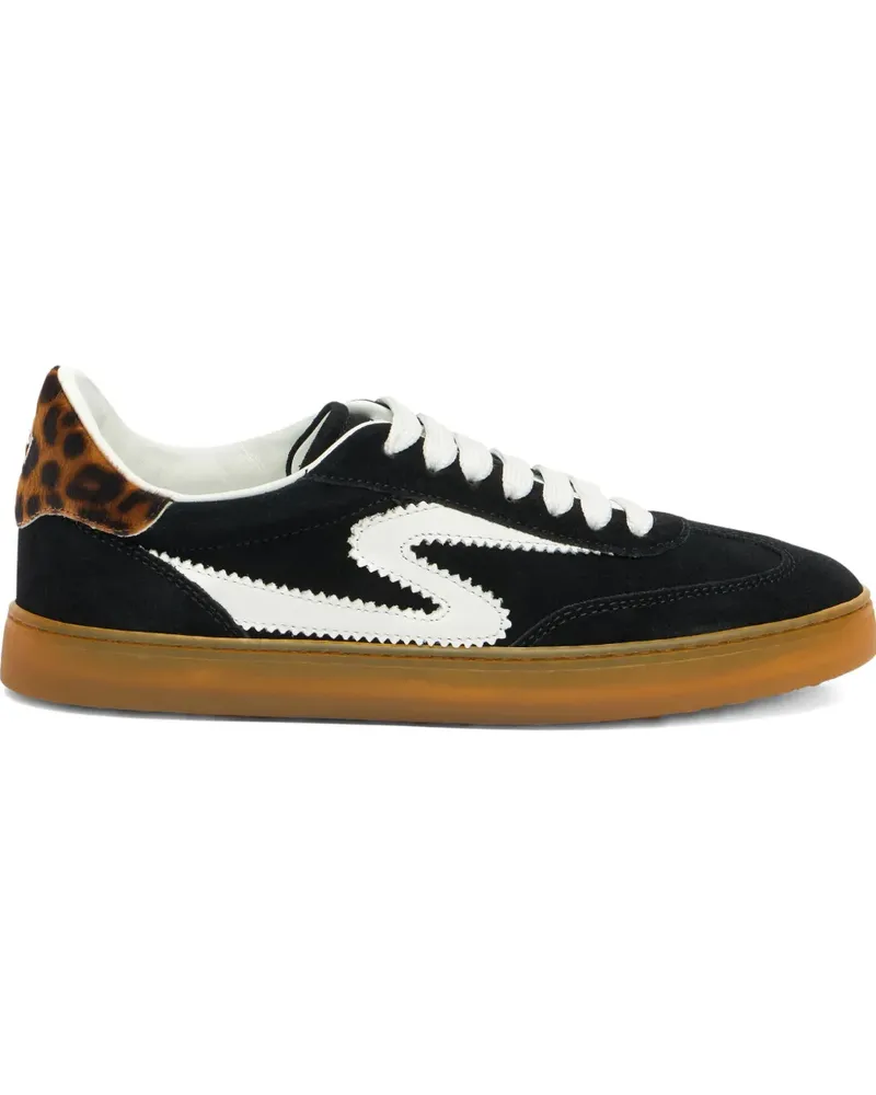 Stuart Weitzman Sneakers mit S-Form - Schwarz Schwarz