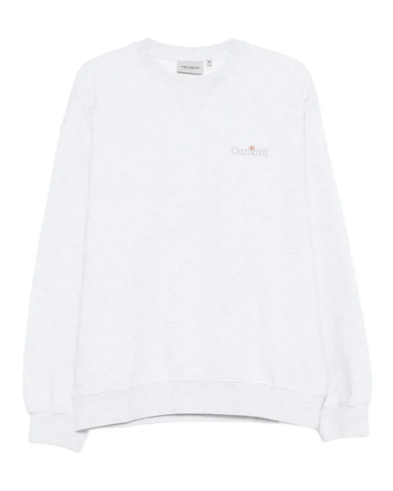 Carhartt WIP logo-embroidered sweatshirt - Grau Grau