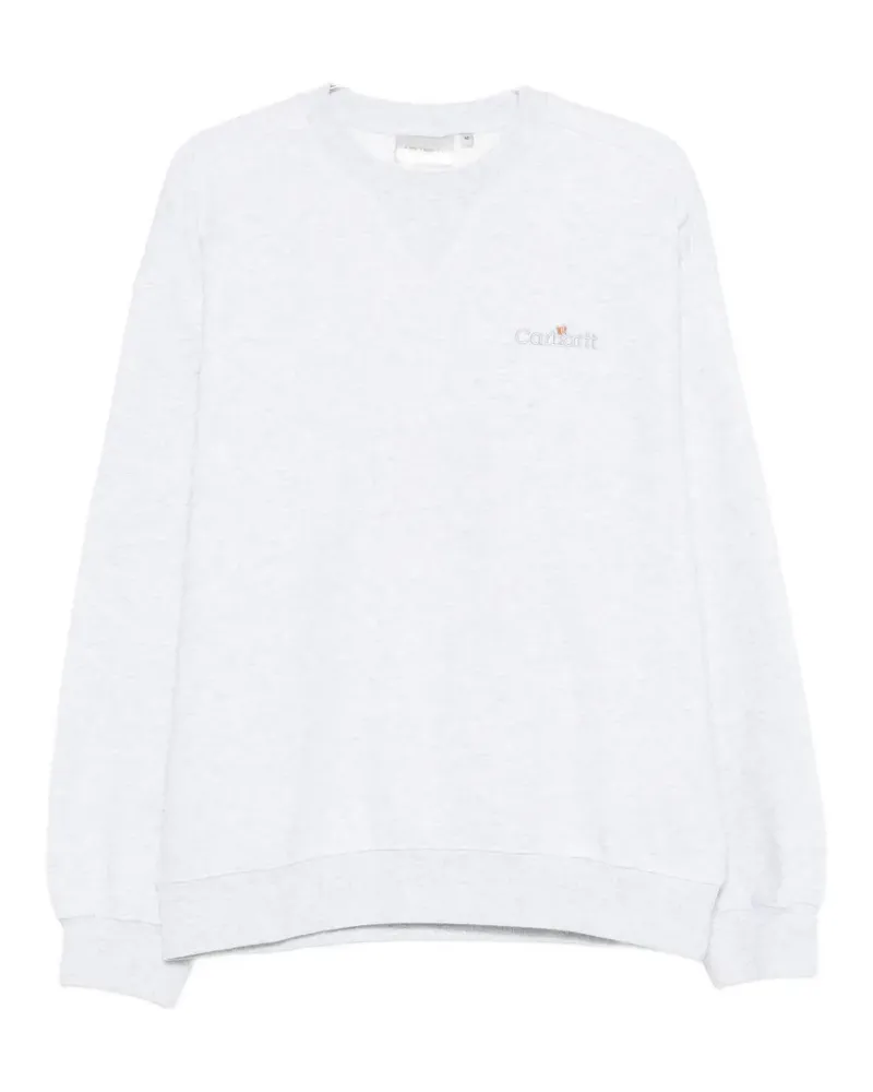 Carhartt WIP logo-embroidered sweatshirt - Grau Grau