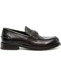 Roberto Cavalli Loafer mit Logo-Schild Schwarz