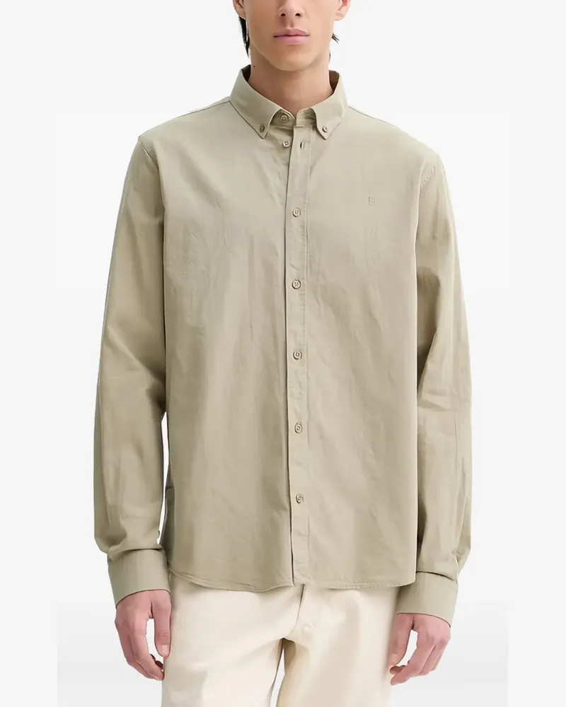 LES DEUX buttoned long-sleeve shirt - Nude Nude