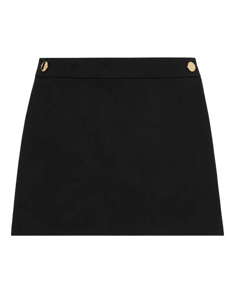 SPORTMAX Shorts mit Knopfdetail - Schwarz Schwarz