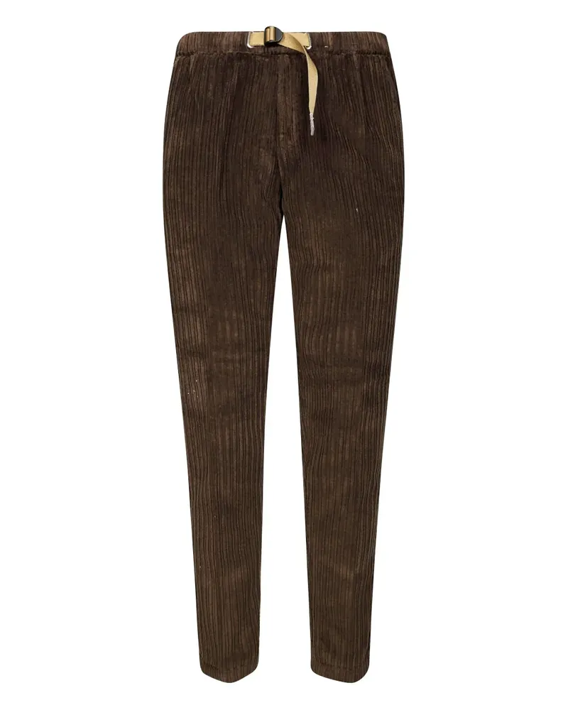 PLAN C Cordhose mit Kordelzug - Braun Braun