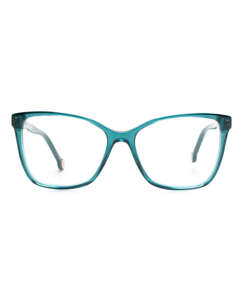 Carolina Herrera New York Brille im Butterfly-Design - Grün Grün