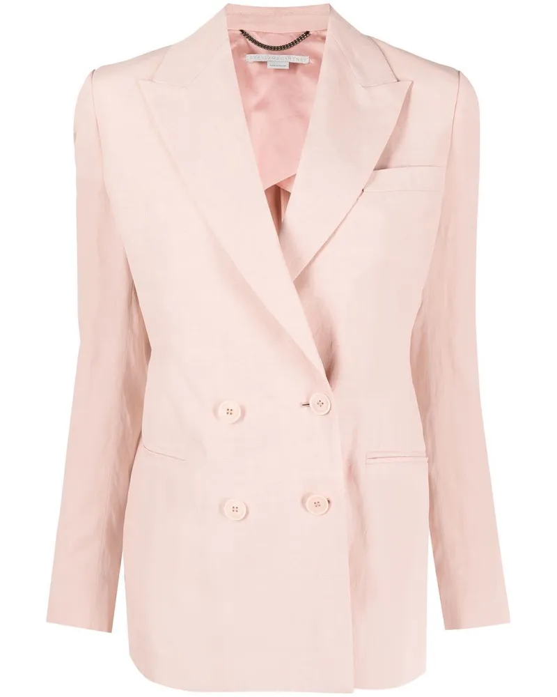 Stella McCartney Doppelreihiger Blazer - Rosa Rosa