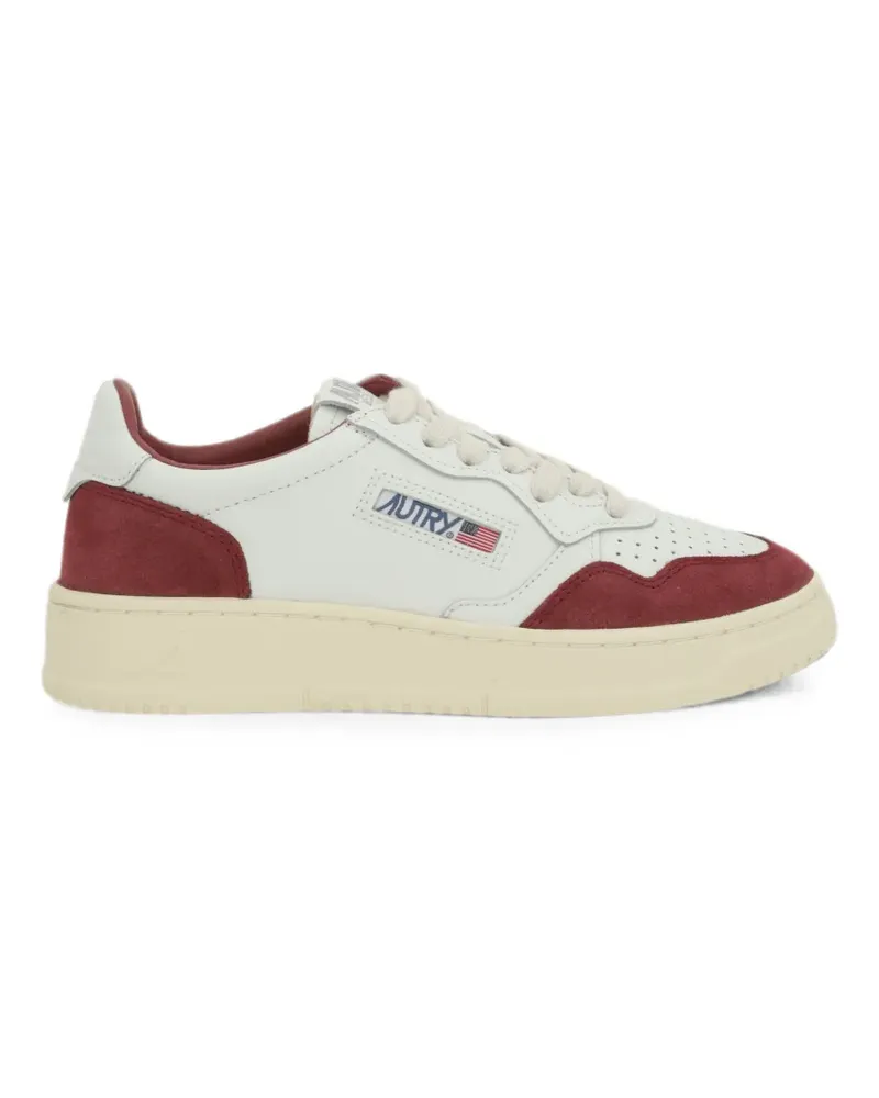 AUTRY Medalist perforated panelled sneakers - Weiß Weiß