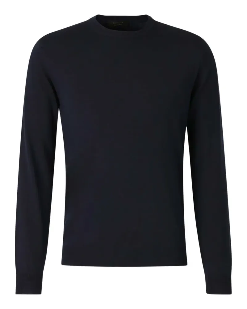 Zanone Pullover aus Baumwollgemisch - Schwarz Schwarz