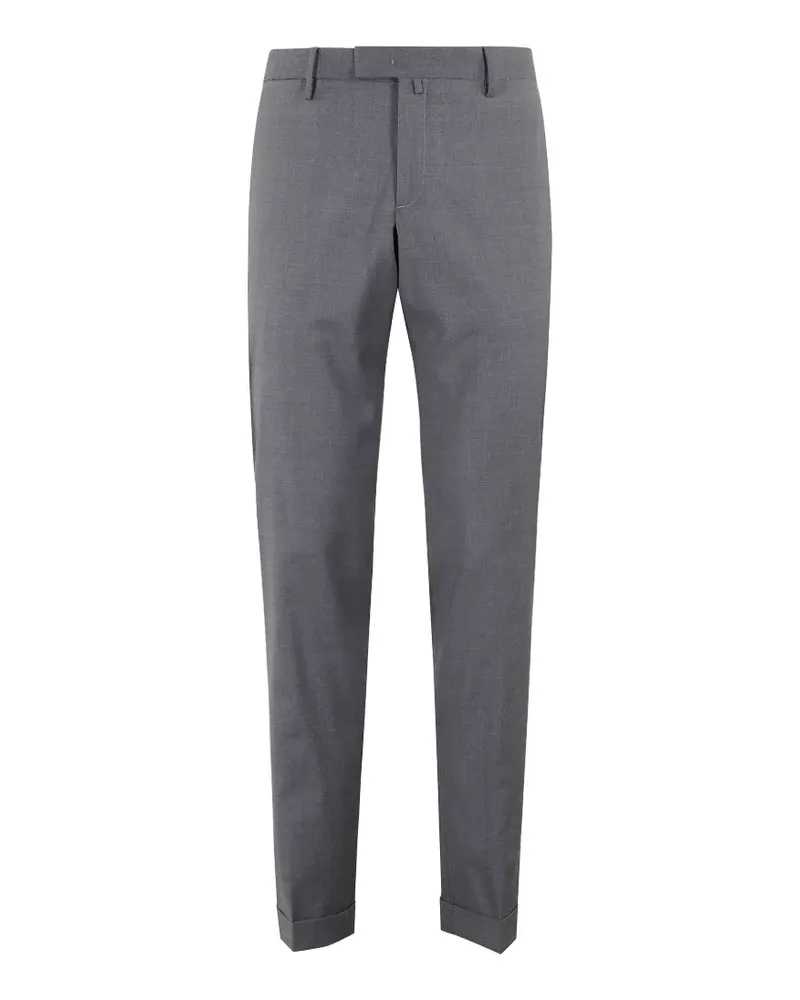 Briglia 1949 turn-up-hem trousers - Grau Grau