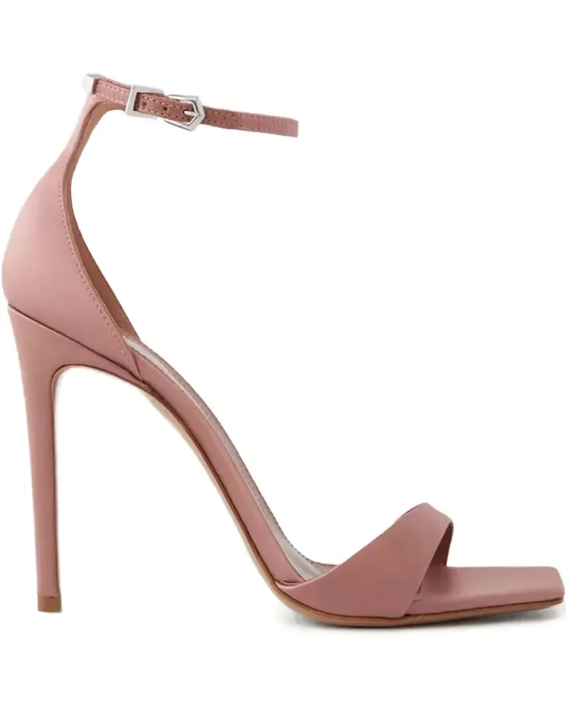 Paris Texas 105mm square-toe sandals - Rosa Rosa